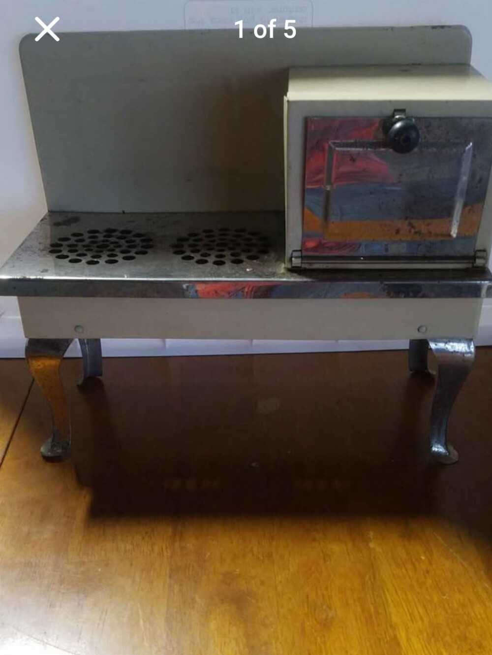 Antique Empire tin Toy Stove